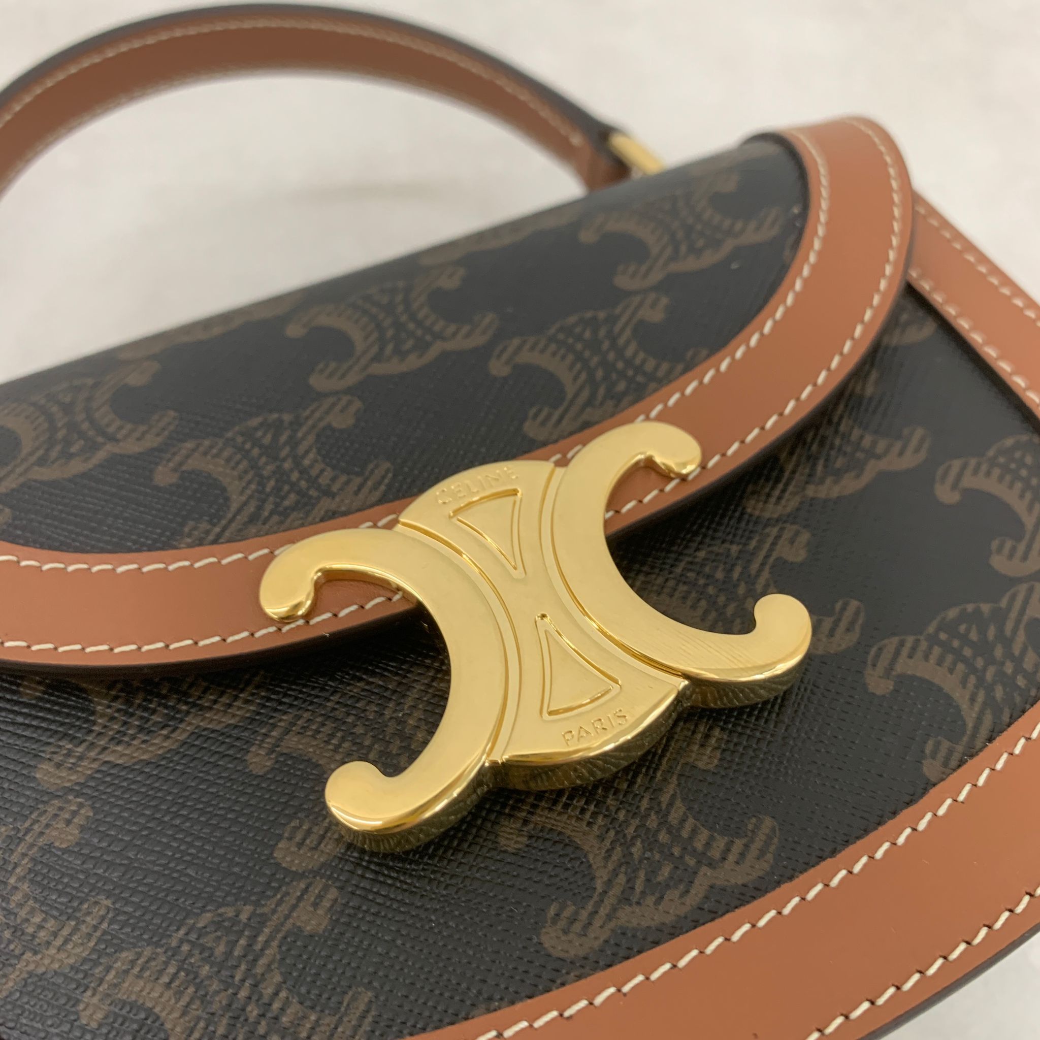 Celine Besace mini bag 手把凱旋馬鞍包