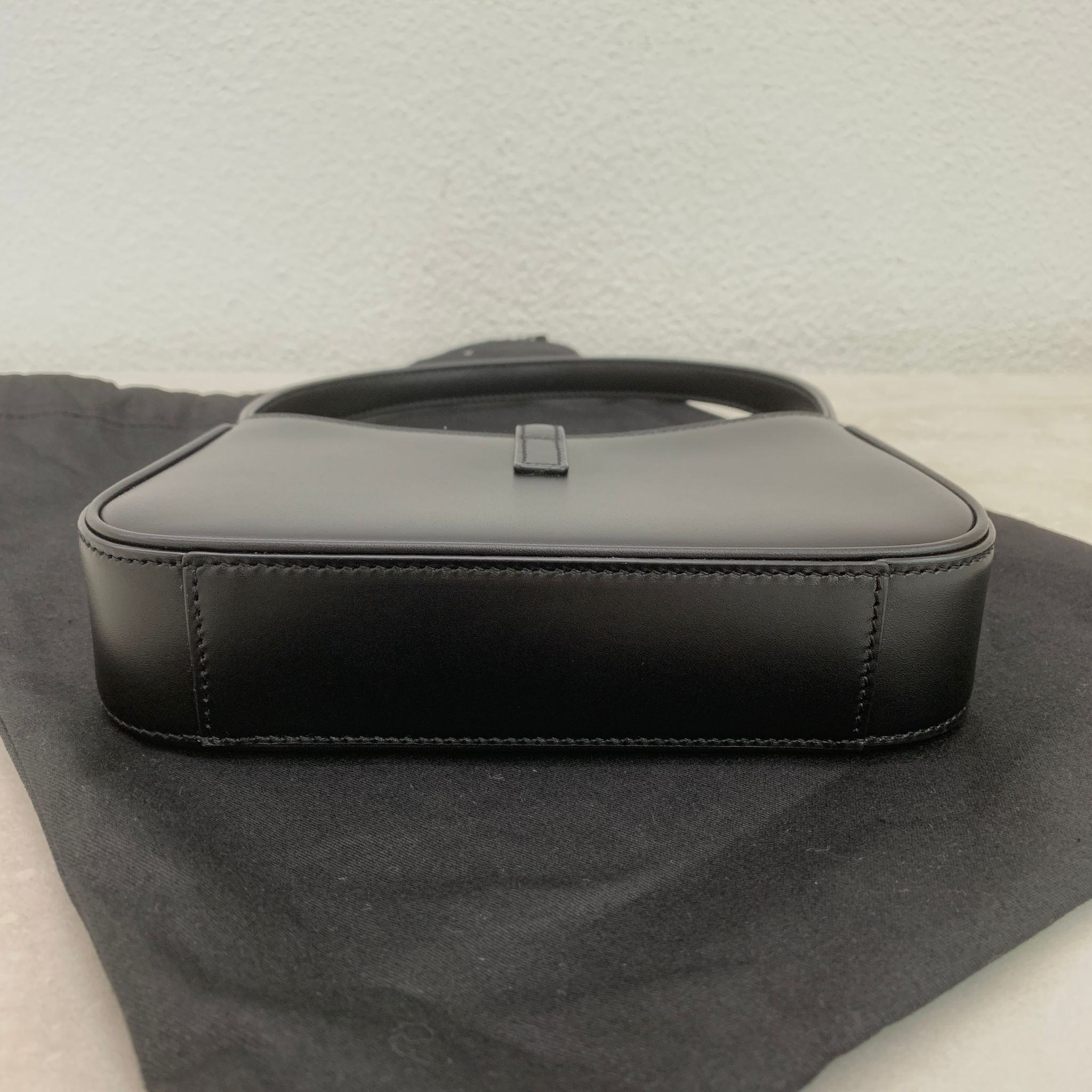 YSL mini hobo 黑金腋下包