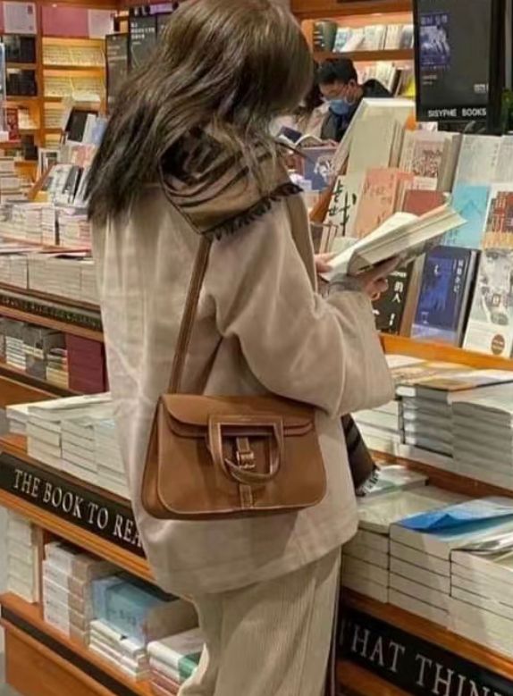 Hermès Halzen 25 金棕銀釦