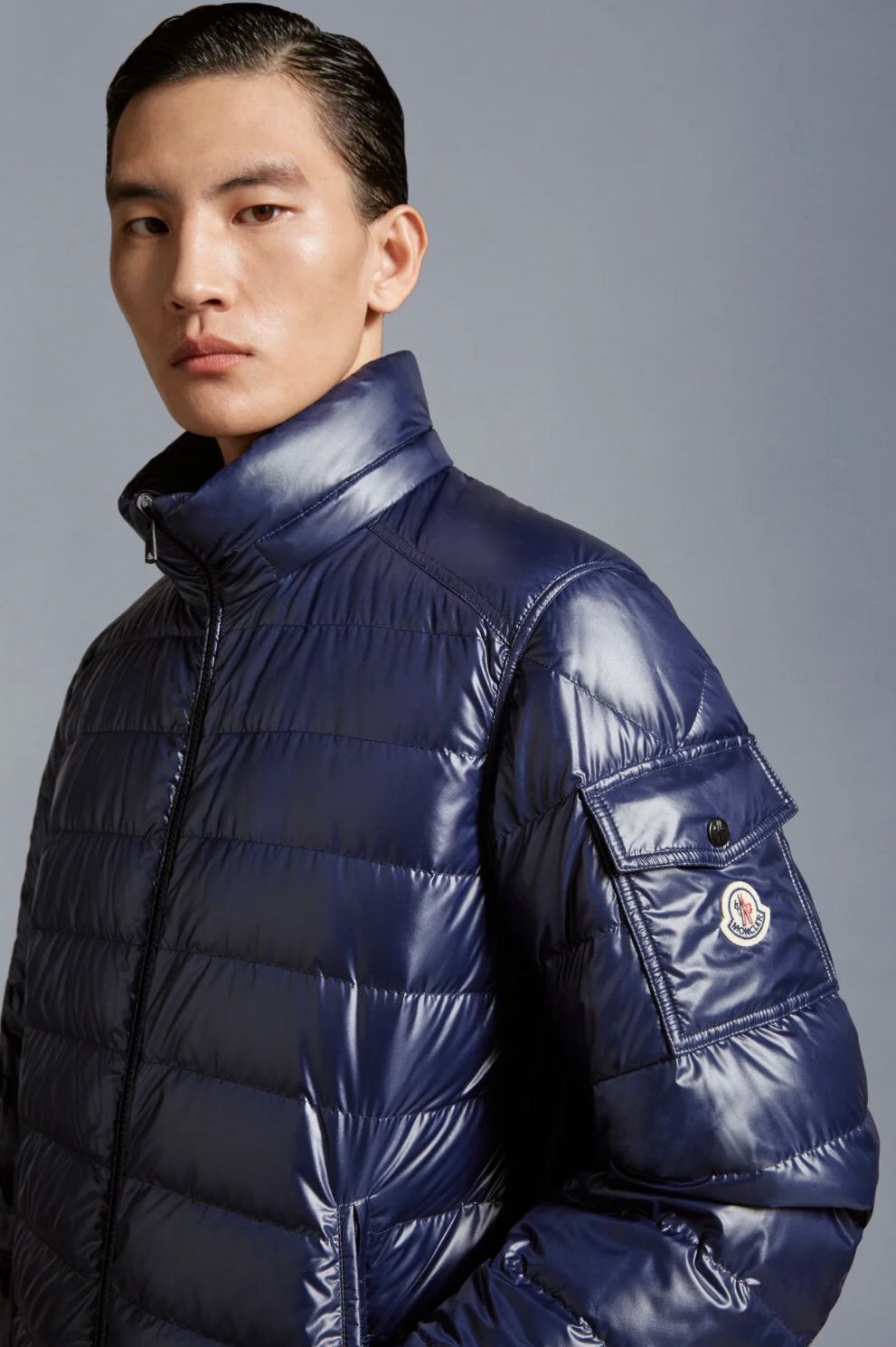 Moncler Tablasses 深藍雙面羽絨外套