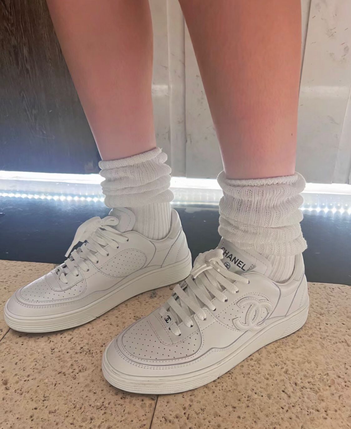 chanel 空軍一號球鞋