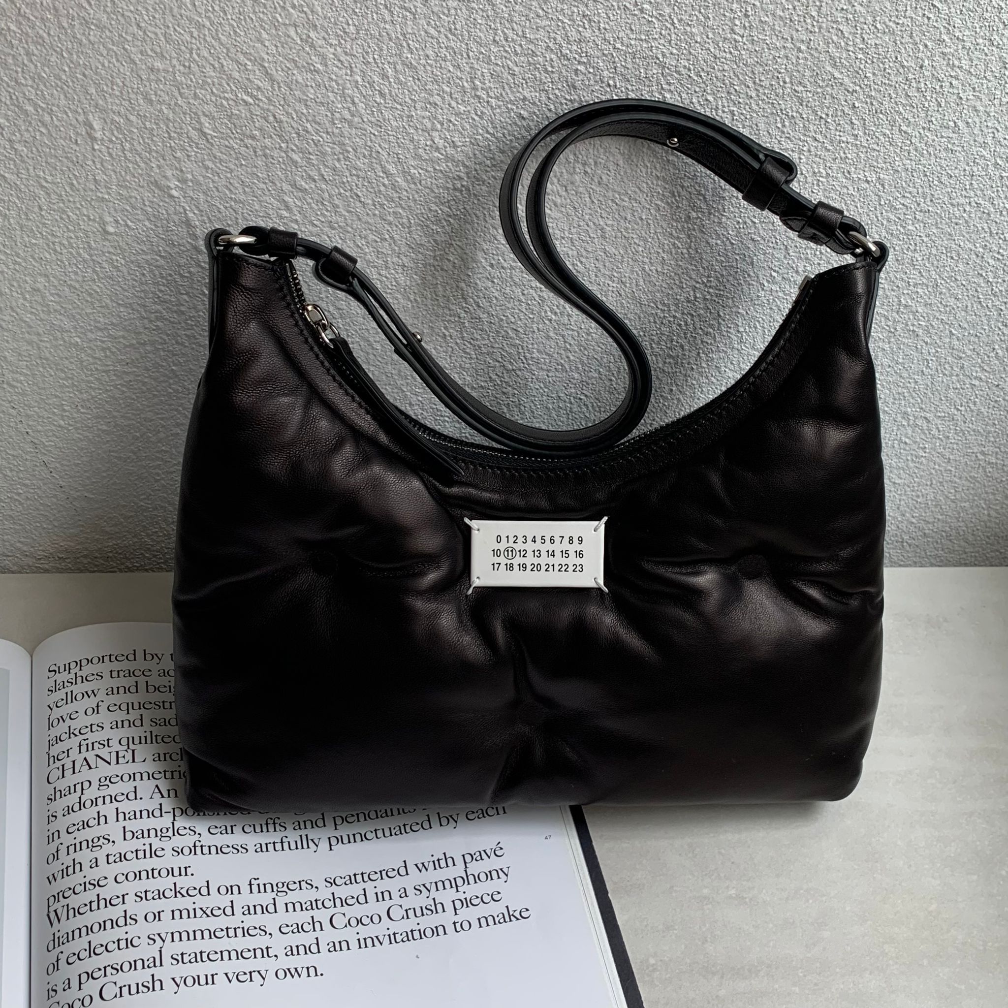 MaisonMargiela Glam Slam hobo 黑色腋下包
