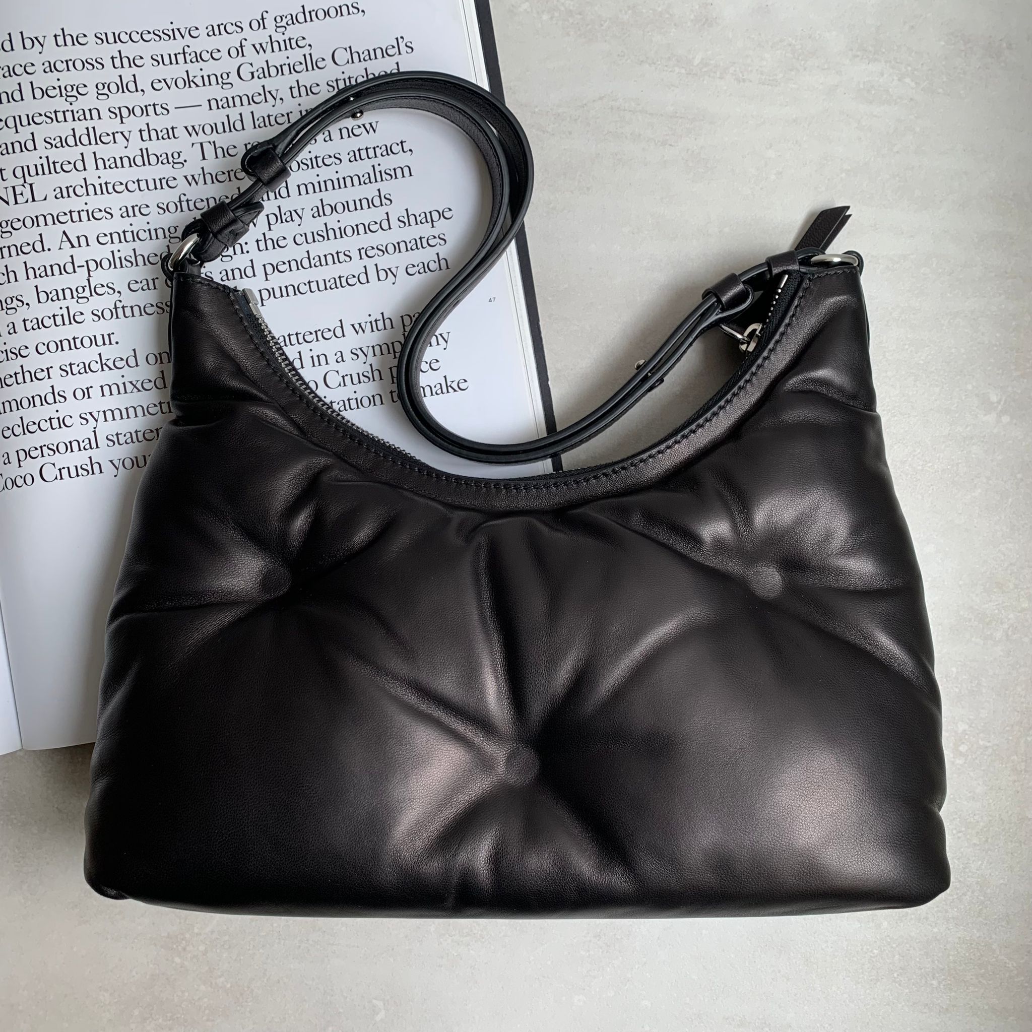 MaisonMargiela Glam Slam hobo 黑色腋下包