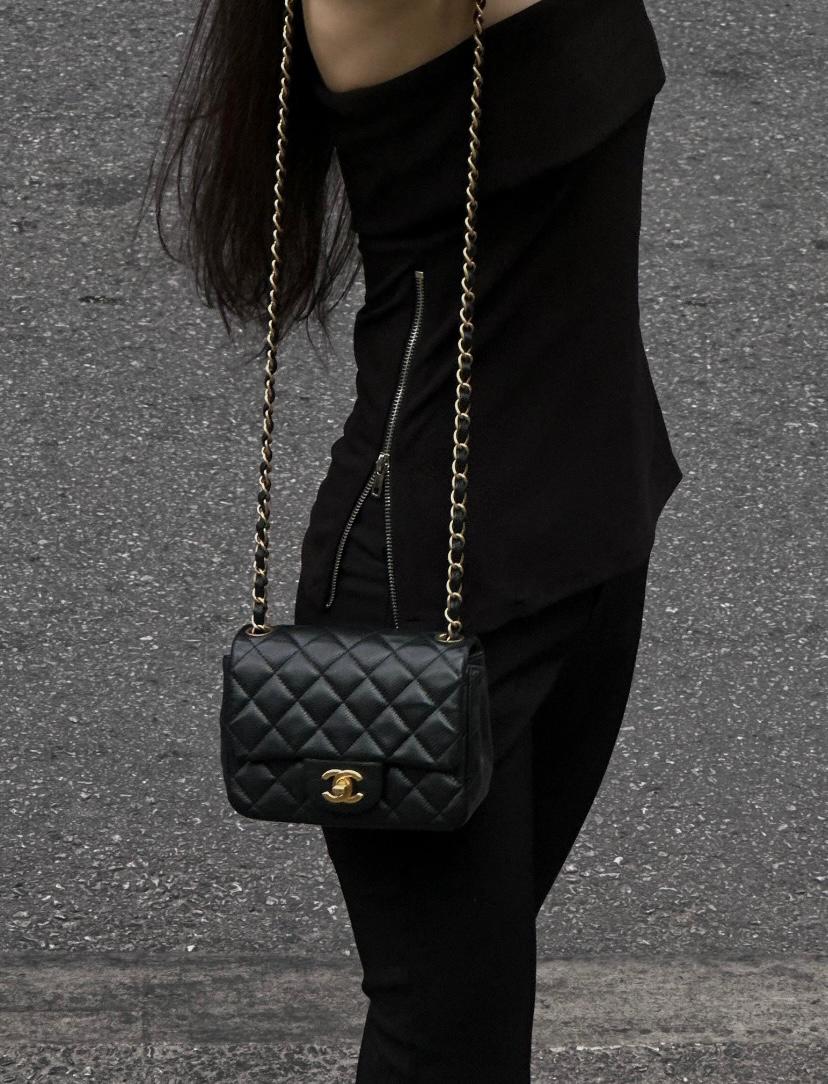Chanel 黑金方胖