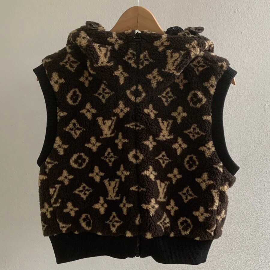 LV SKI系列 monogarm泰迪熊背心