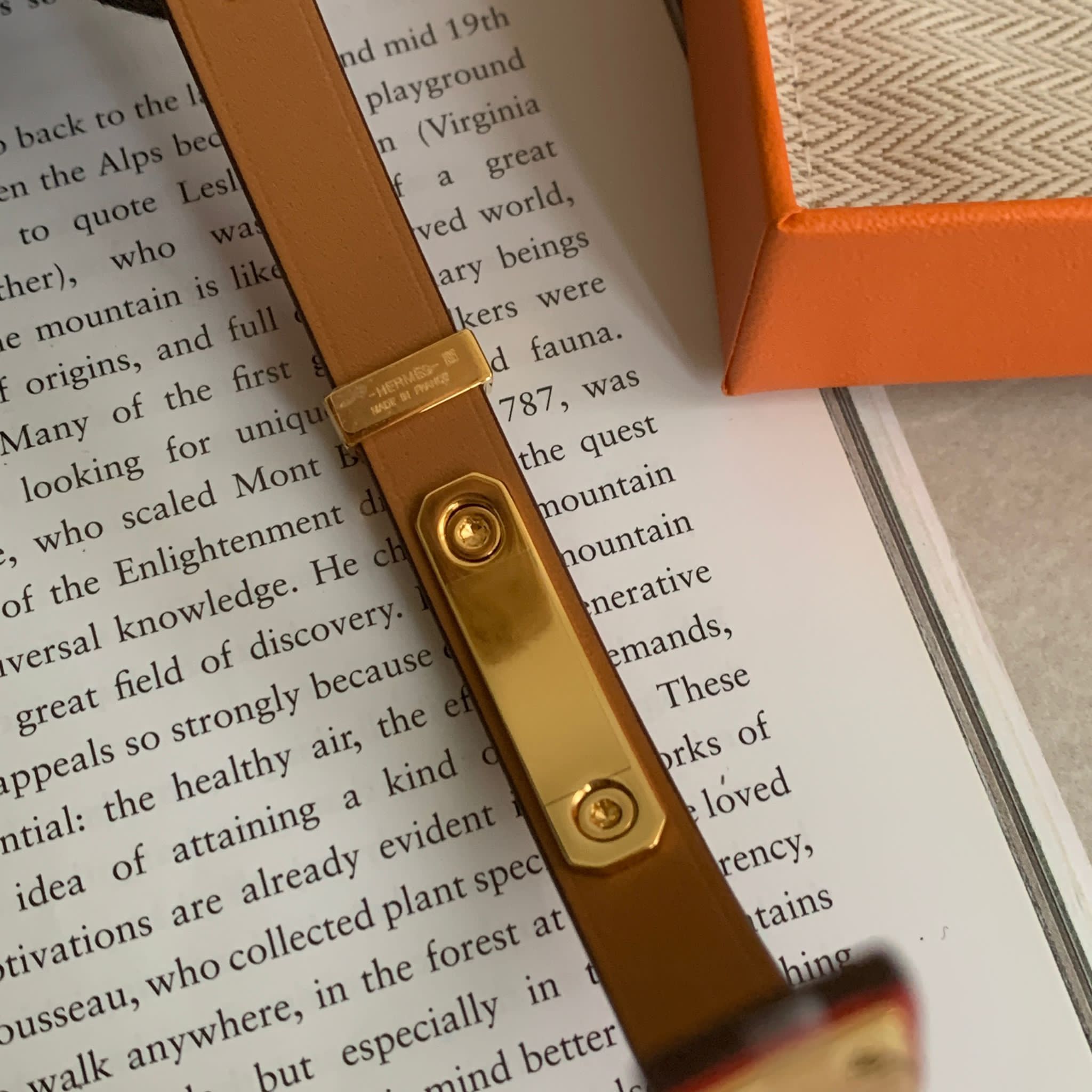 Hermès As De Coeur 紅色手環