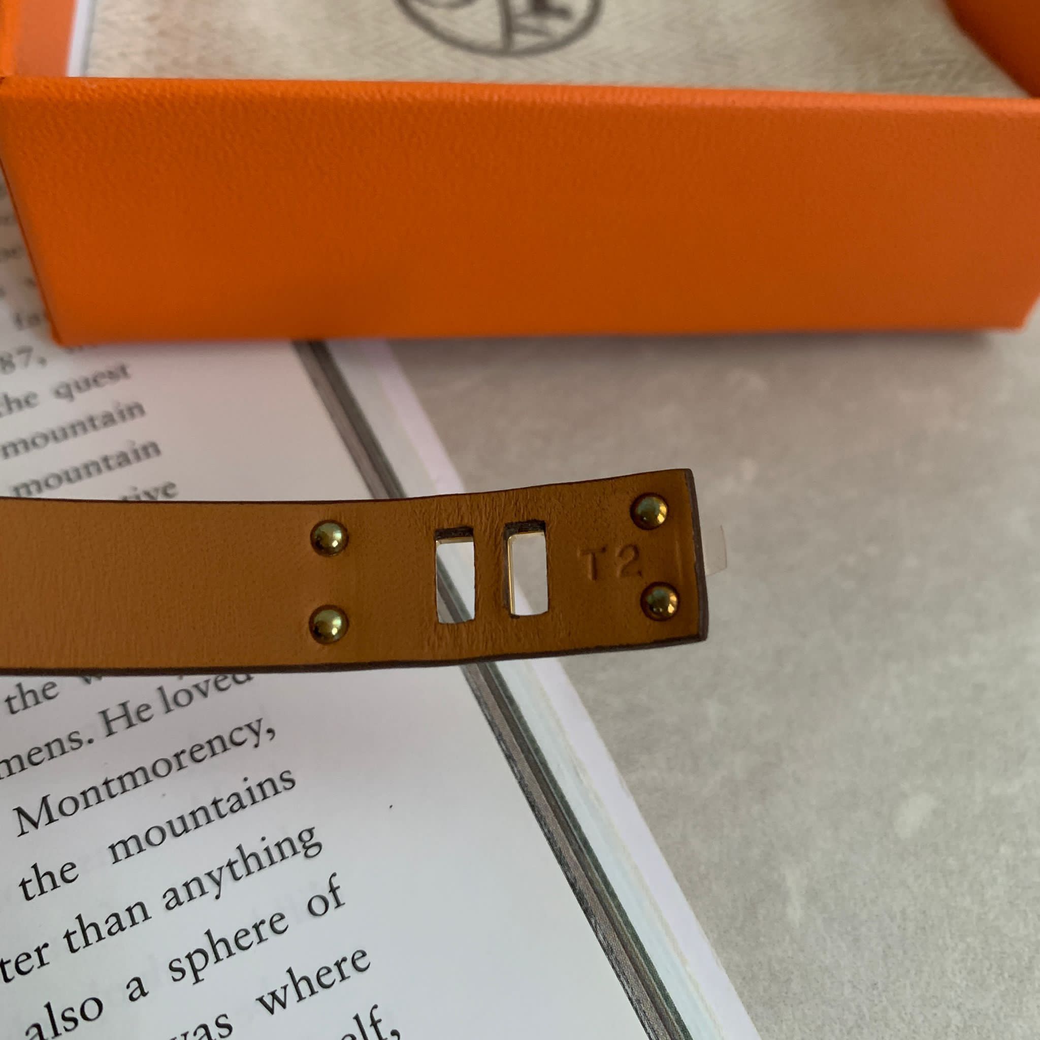 Hermès As De Coeur 紅色手環