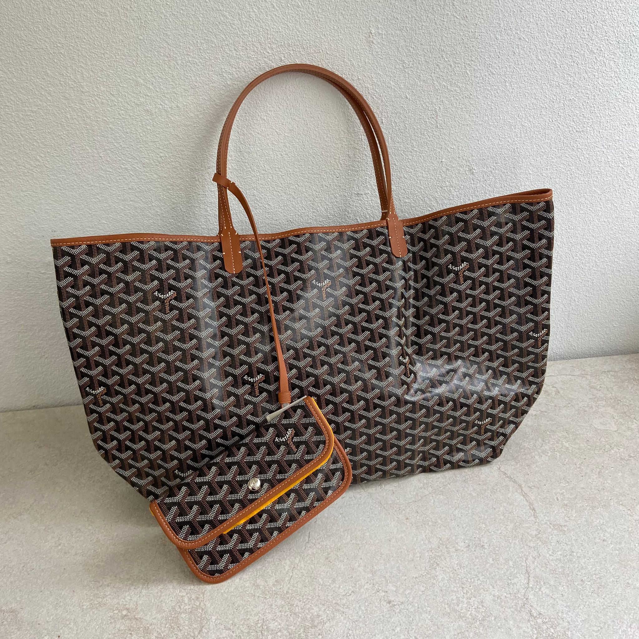 Goyard Gm tote 棕色托特包