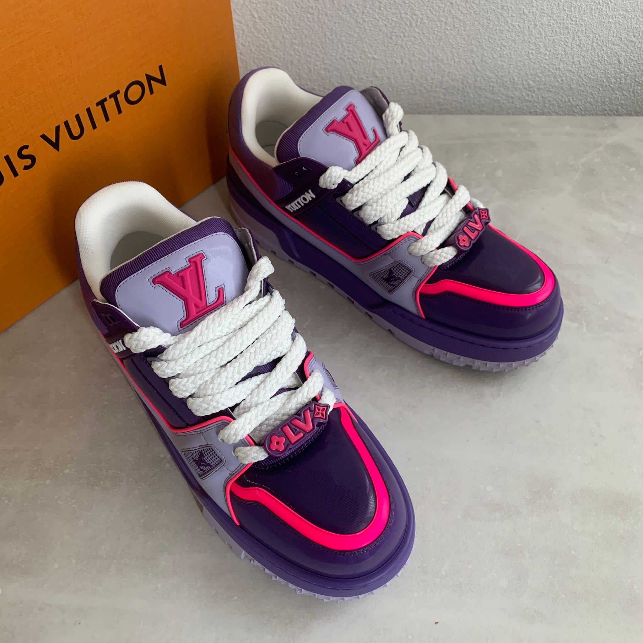 Louis Vuitton Maxi Trainer 1acf72 紫色球鞋