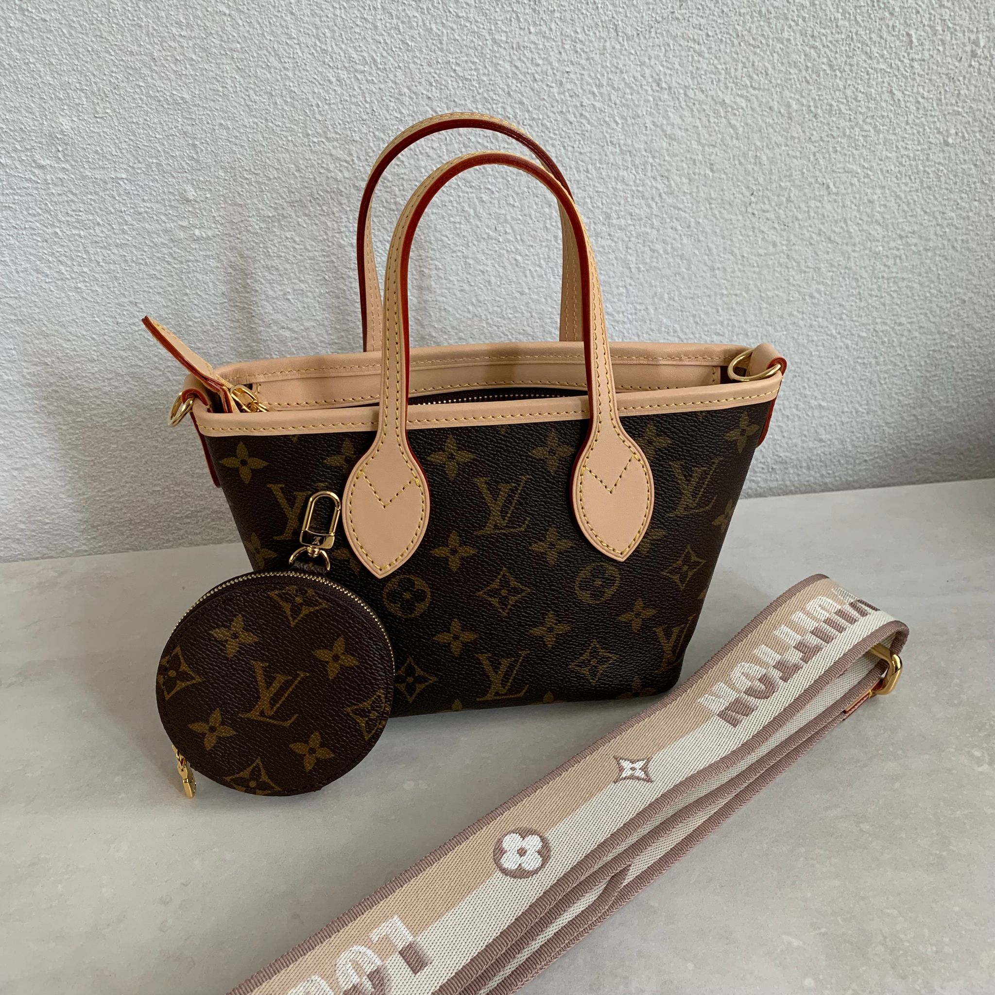 Louis Vuitton Neverfull BB M46705 老花托特包