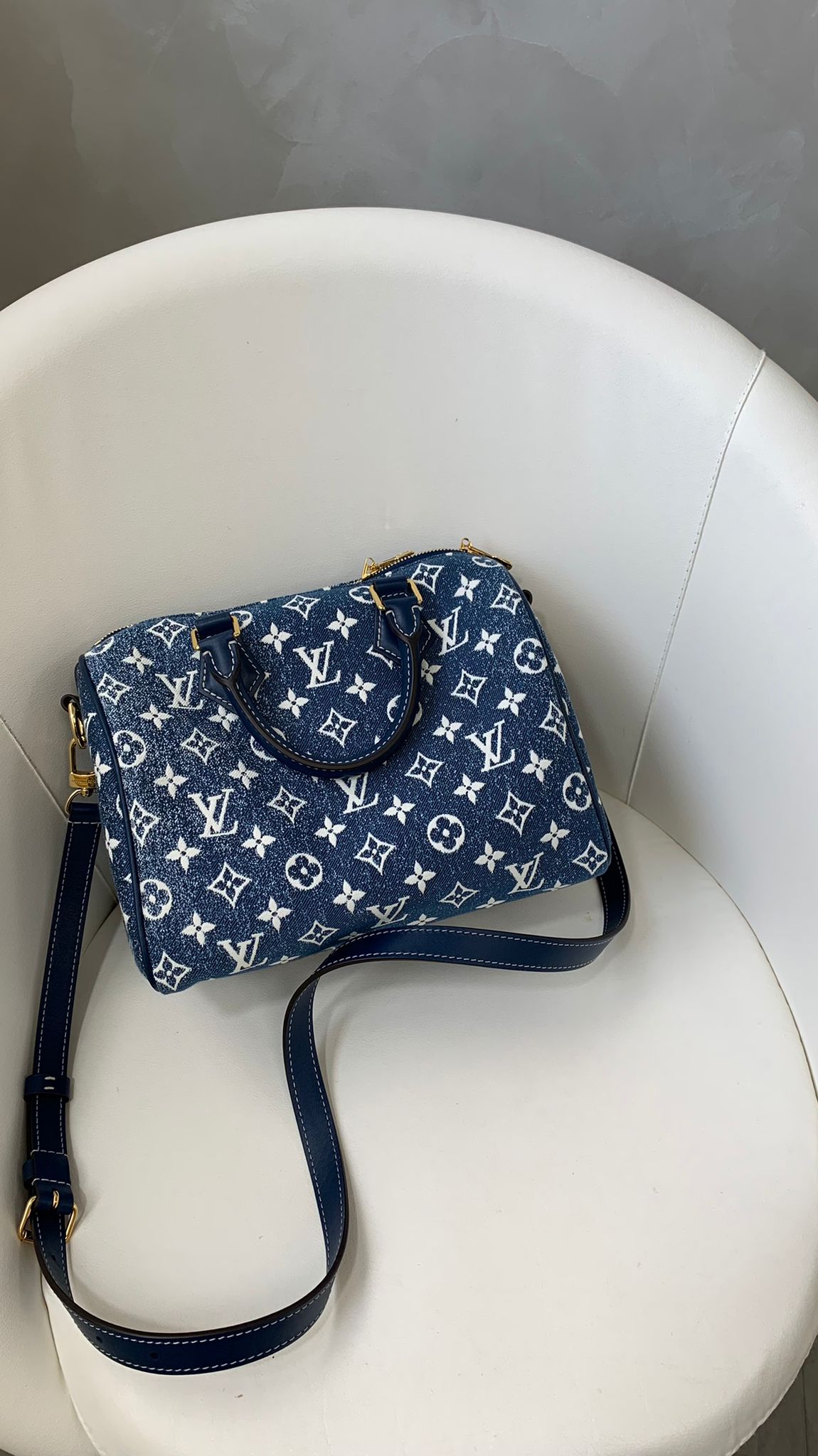 Louis Vuitton 牛仔speedy 25