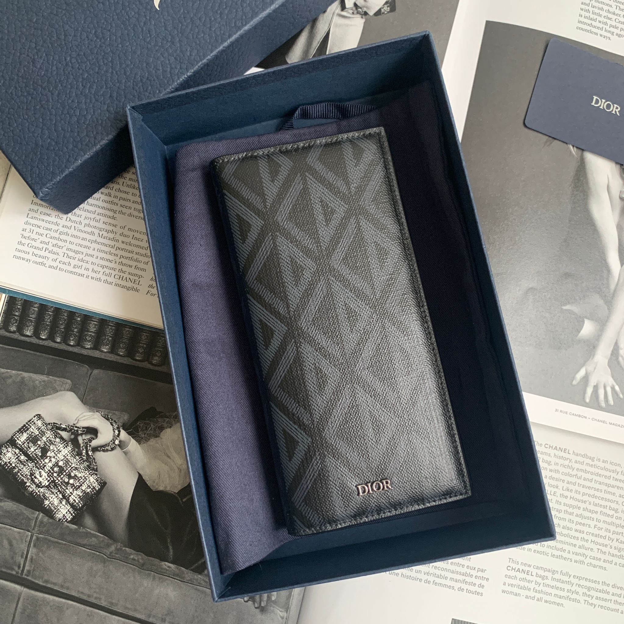 Dior Vertical Bifold Wallet 直式對折長夾