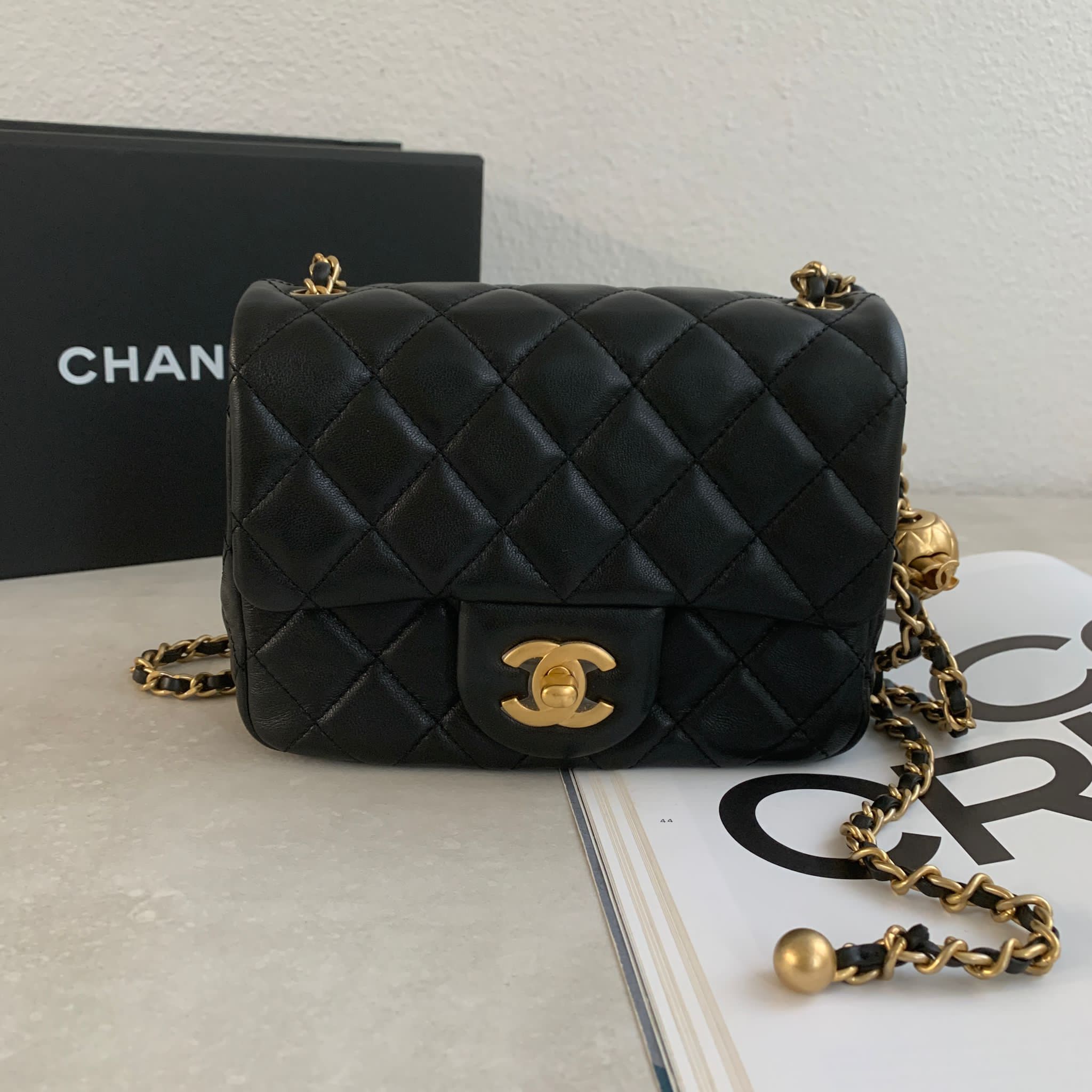 Chanel Mini Flap Bag 金球方胖