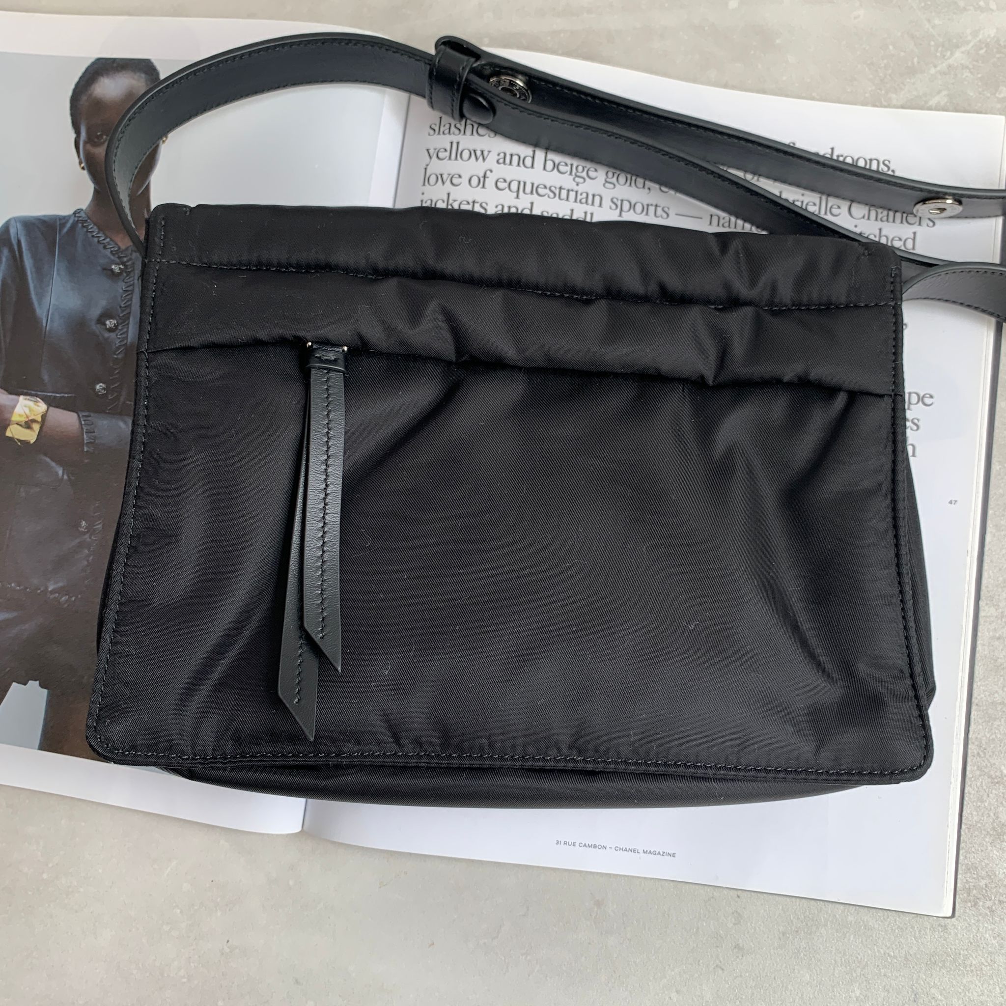 Prada Small shoulder bag in quilted Re-Nylon小號尼龍夾棉肩背包