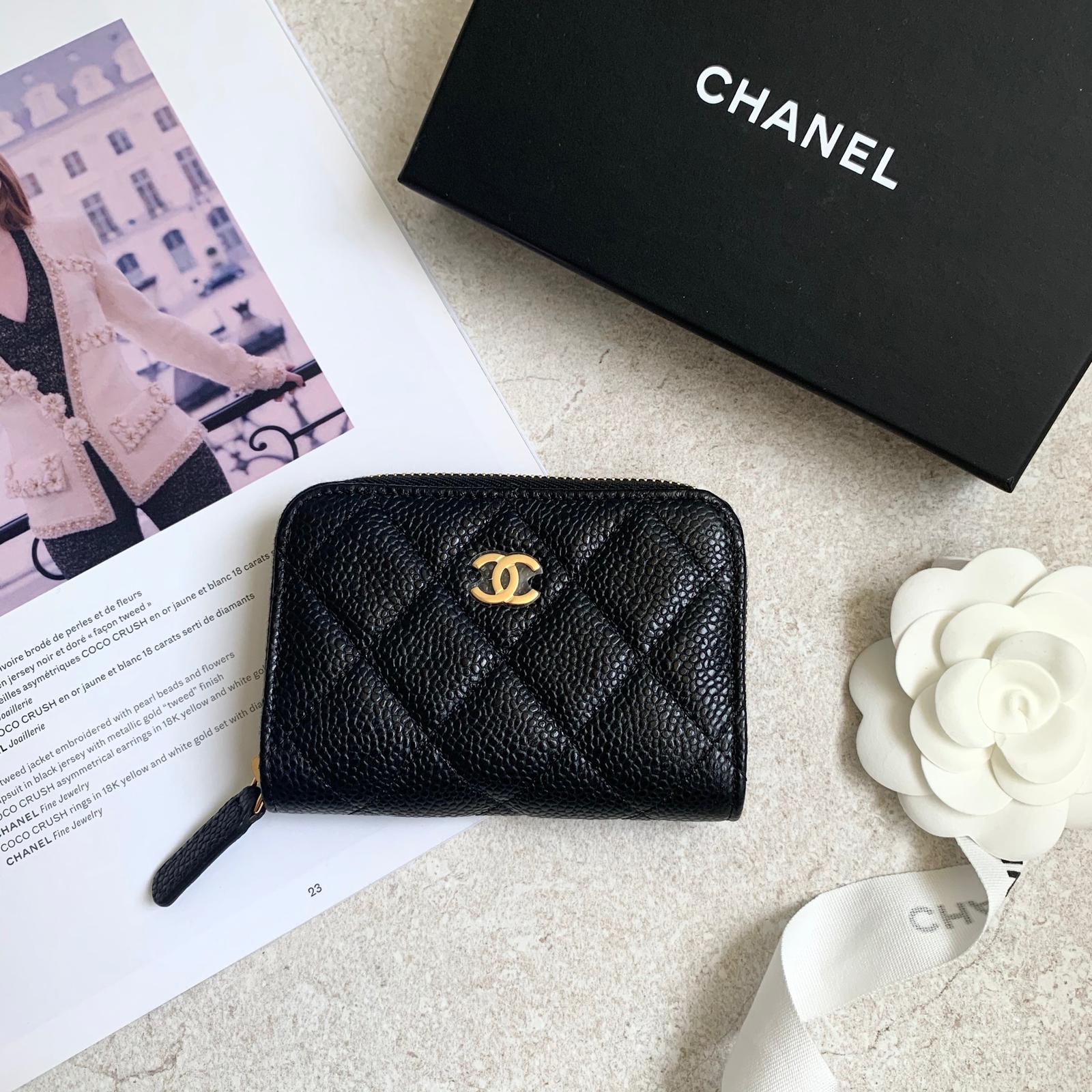 Chanel Classic Zipped Coin Purse 經典拉鍊雙層零錢卡包