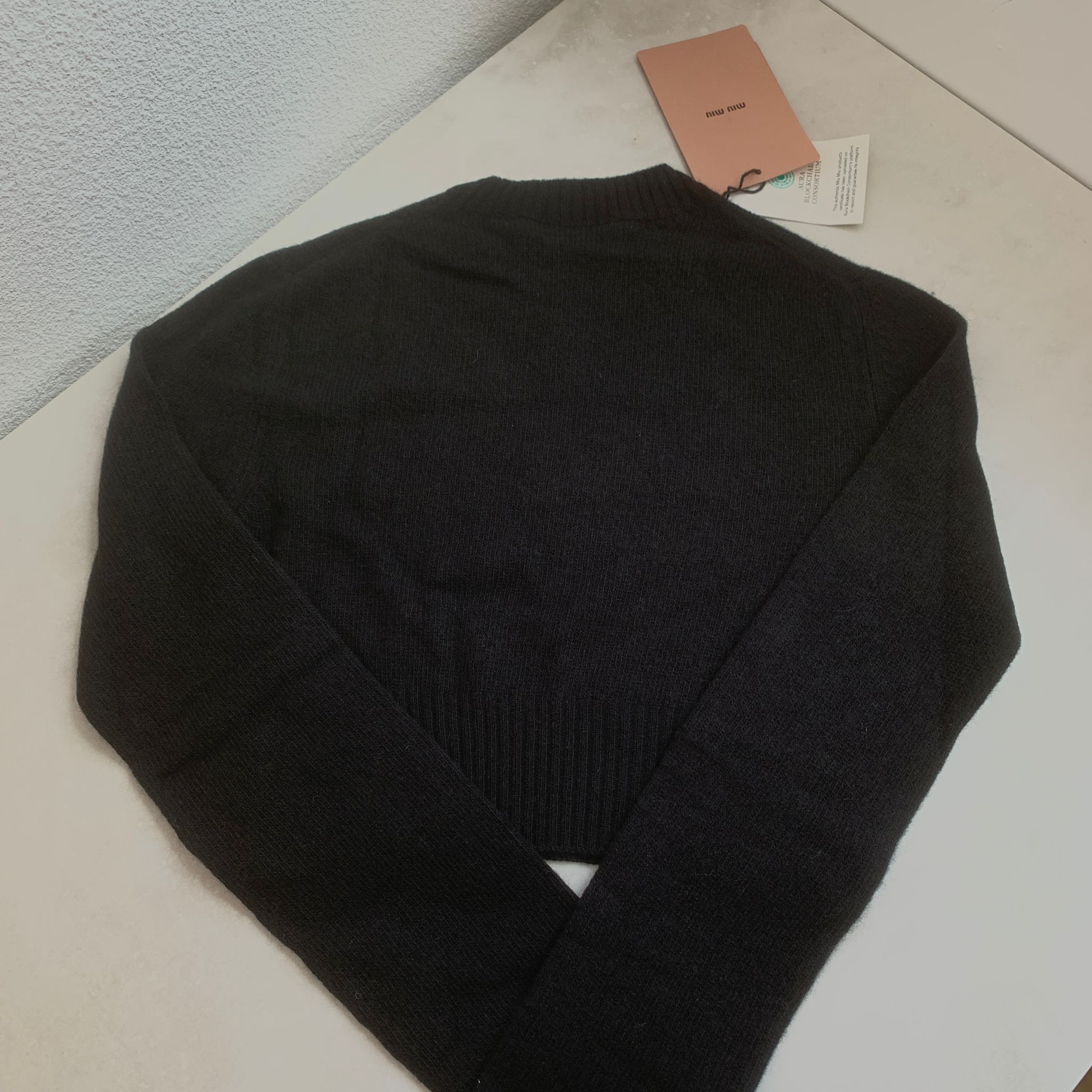 MiuMiu 黑色毛衣