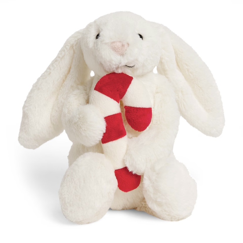 Jelly Cat 拿著拐杖糖的兔兔 18cm