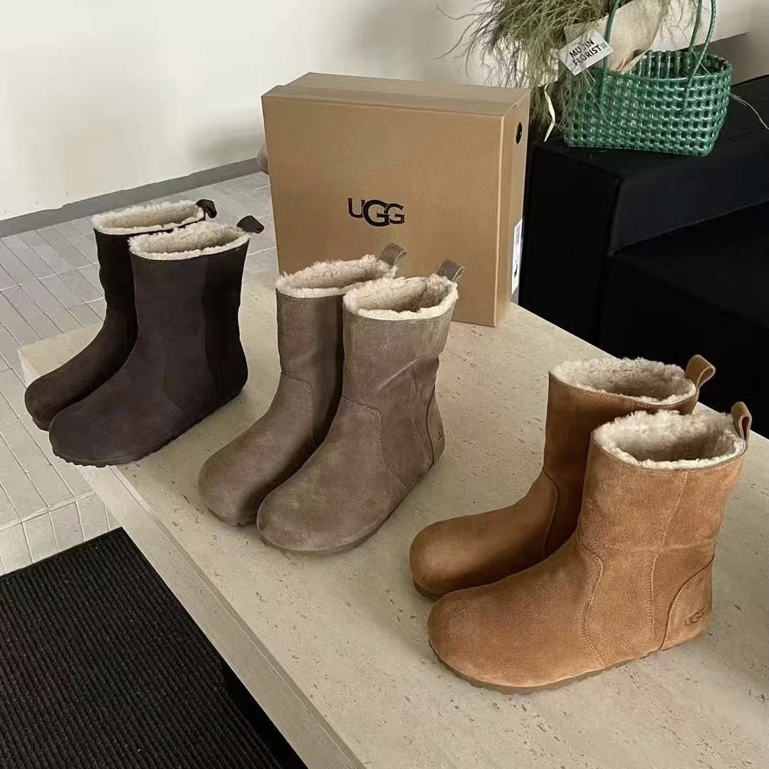 UGG 小卷毛勃肯短靴