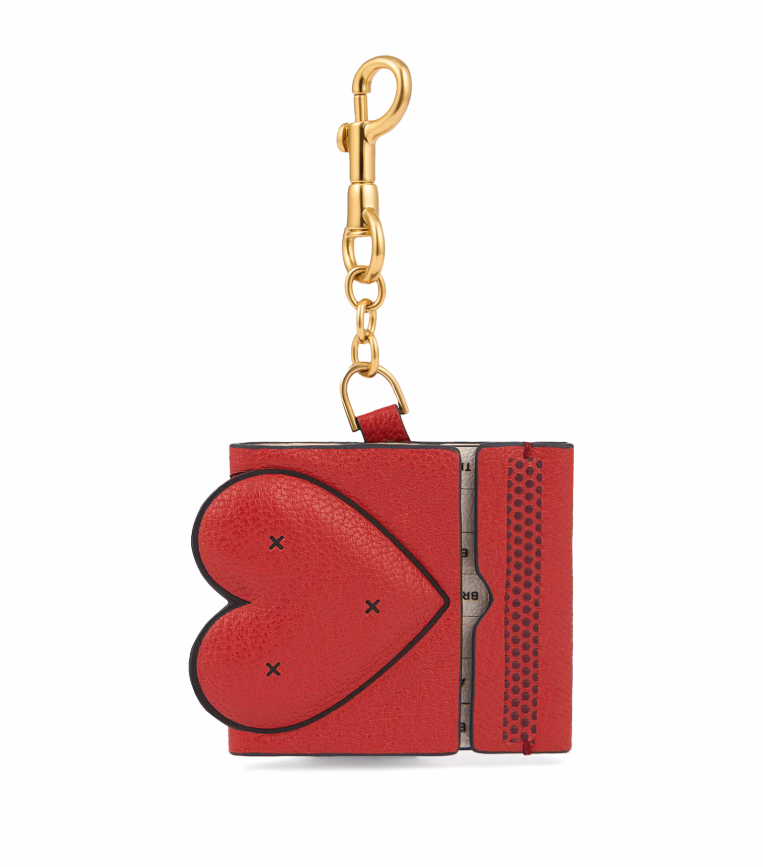 Anya Hindmarch Leather Matchbook Key Charm皮革火柴本鑰匙吊飾